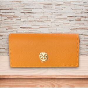 Tory Burch Orange Glasses Case